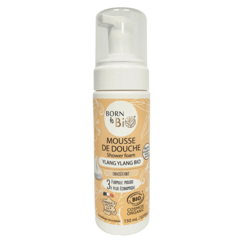 Mousse de Douche Ylang Ylang Bio - Certifiée Bio