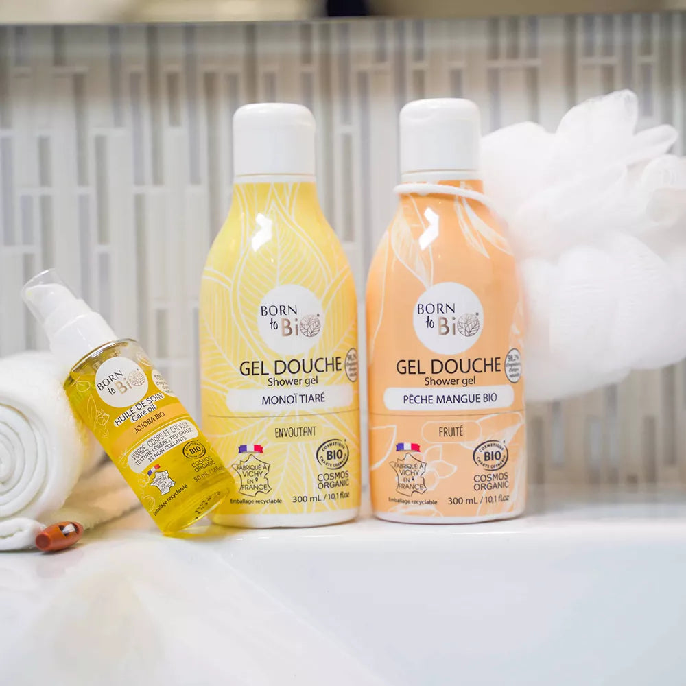 Gel Douche Monoï Tiaré - Certifié Bio