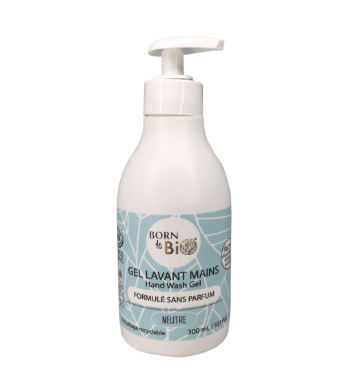 Gel lavant pour les mains Neutre Formule sans parfum - Certifié bio